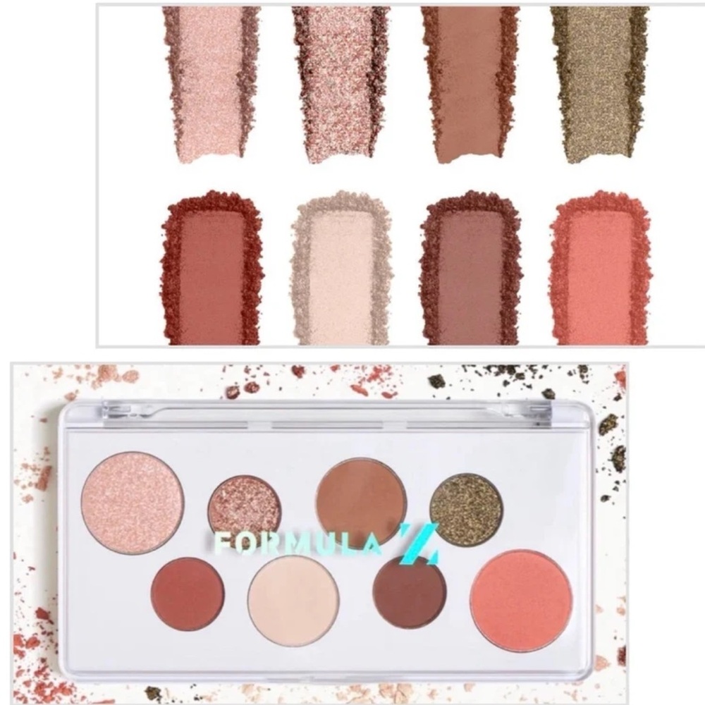 Glamgasm Palette with 2 Laruce Shadow Brushes! New in package!